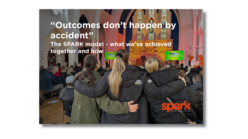 Cover of the Spark Report - Outcomes don't happen by accident